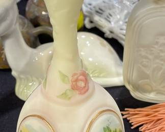 Fenton Signed Very Rare Bell Hand Painted and Numbered