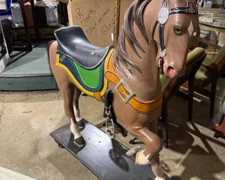 merry-go-round carnival horse