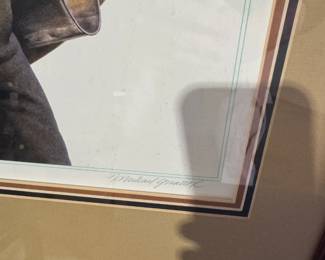 S Kirk & Son Sterling flatware, World War I US Signal Corps mirror, Jim Shore Christmas decor, beaded holiday placemats, The Grinch is in the Gingerbread houses, original antique etchings, signed Lithographs