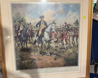 S Kirk & Son Sterling flatware, World War I US Signal Corps mirror, Jim Shore Christmas decor, beaded holiday placemats, The Grinch is in the Gingerbread houses, original antique etchings, signed Lithographs