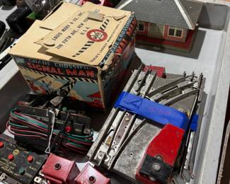 Trains, Lionel, Marx, Athearn, Field cannon, home brew kit and accessories, All-clad cookware, demeyere cookware, Spode, Waterford, advertising, MC pillows, Mickey Mouse & friends, tools, power tools, antique tools, carpenter tools