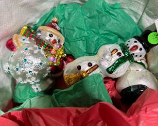 Christopher Radko ornaments, Hallmark ornaments