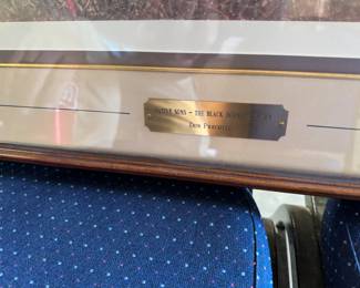 S Kirk & Son Sterling flatware, World War I US Signal Corps mirror, Jim Shore Christmas decor, beaded holiday placemats, The Grinch is in the Gingerbread houses, original antique etchings, signed Lithographs