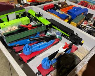 Trains, Lionel, Marx, Athearn, Field cannon, home brew kit and accessories, All-clad cookware, demeyere cookware, Spode, Waterford, advertising, MC pillows, Mickey Mouse & friends, tools, power tools, antique tools, carpenter tools