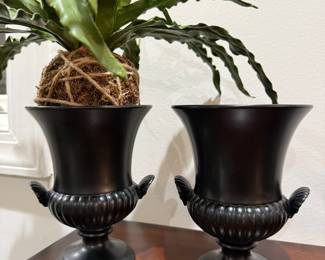 Pair of Wedgwood urns
