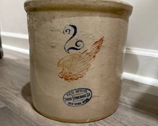 Redwing 2 gallon crock