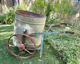 Antique Mobile Water Hopper 