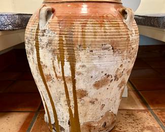 Terracotta Olive Oil jar