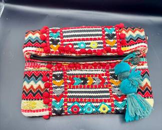 Bohemian clutch bag
