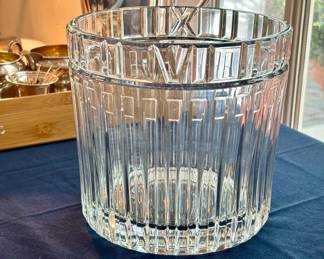 Tiffany & Co Crystal Ice or champagne bucket
