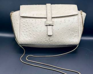 Kate Spade Ostrich embossed leather purse