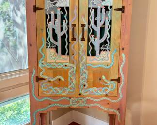Santa Fe Armoire, Vintage