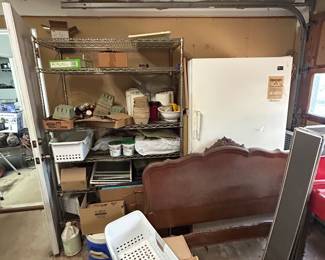 Freezer , bed frame , 