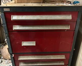 Craftsman tool box . 5 drawer airline mechanics box . Owner worked for Eastern Airlines .  60.00