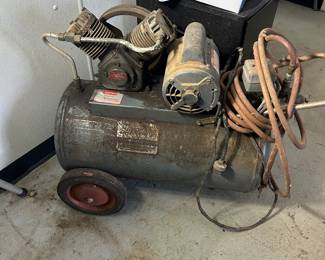 DAYTON Air compressor tested works . 60.00