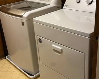 Washer and dryer