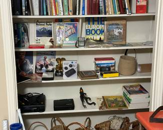 Baskets and more books
