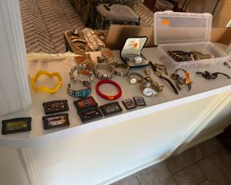 Watches, bracelets and video games