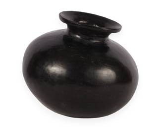 Barro Negro Pottery Vessel, Oaxaca, Mexico, from The Ward Collection