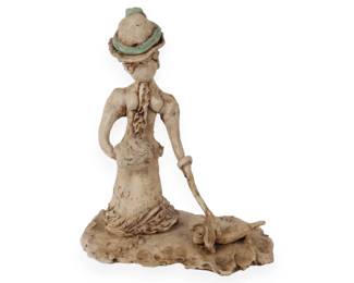 A Ceramic Sculpture by Maria Sidonio