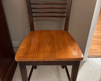 6 CHAIRS WITH HIGH TOP TABLE