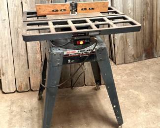 Sears Craftsman Contractor Series Woodshaper Router