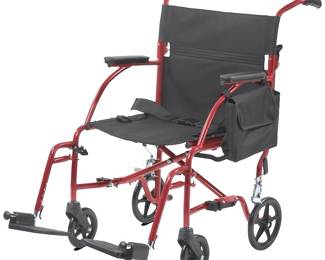 Medline Ultra-Light Transport Chair Wheelchair