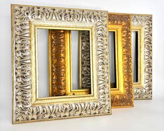 Set of 3 Gilded Frames