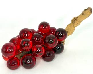 MCM Red Lucite Grapes