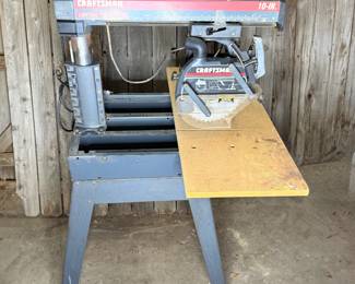 Craftsman Contractor Series 10” Radial Arm Saw on Stand