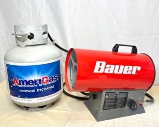Bauer 30k-60k BTU Forced Air Propane Portable Heater