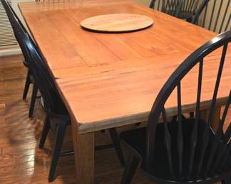 Farmhouse Breadboard Extension Dining Table
