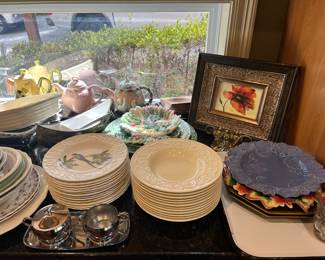 Meakin Audubon salad plates 