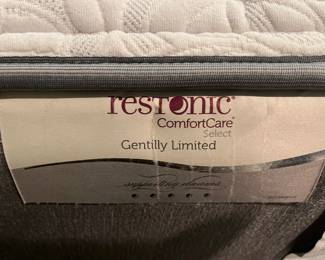 Like new Restonic mattress set