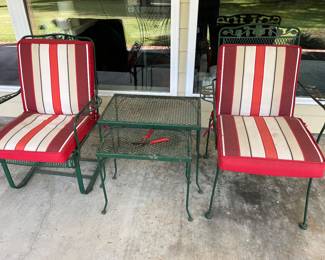 Outdoor wrought iron