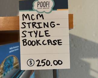 MCM String Style Book Case 