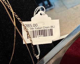 Vtg 14k Italian Chain (BL)