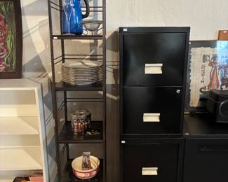 Shelves, Filing Cabinets 