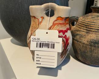 Nemadji Ceramic Wedding Vase 