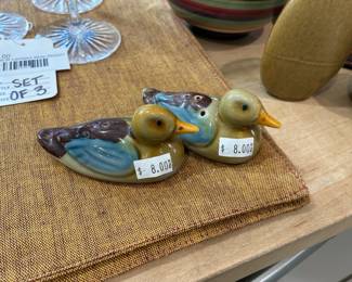 Duck Salt & Pepper Shakers 