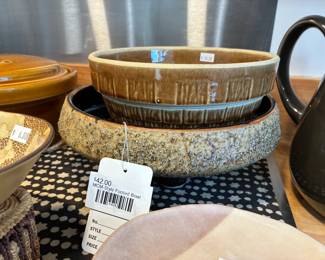 MCM-Style Footed Bowl