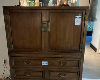 Baker Furniture 2 - Piece Armoire 