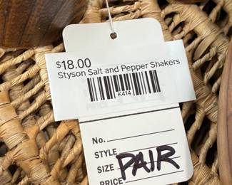 Styson Salt & Pepper Shakers