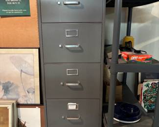 Filing Cabinet, Storage Shelf 