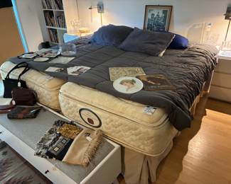 Stearns & Foster Dominion Twin Mattress & Box Spring (B)