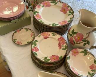 Desert Rose dishes
