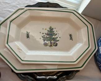 Christmas platters