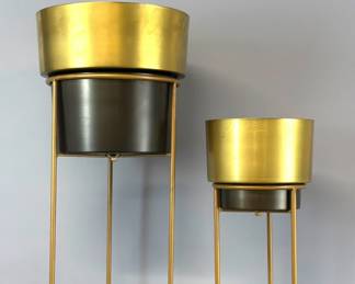 Standing MCM metal plant stands (2)