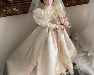 AshtonDrake Galleries Elizabeth s 1900 Wedding Dress Porcelain doll