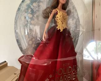 2016 Holiday Barbie in Red Dress